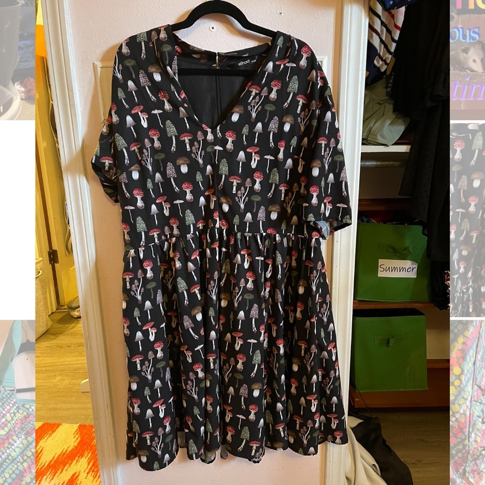 Funky mushroom dress